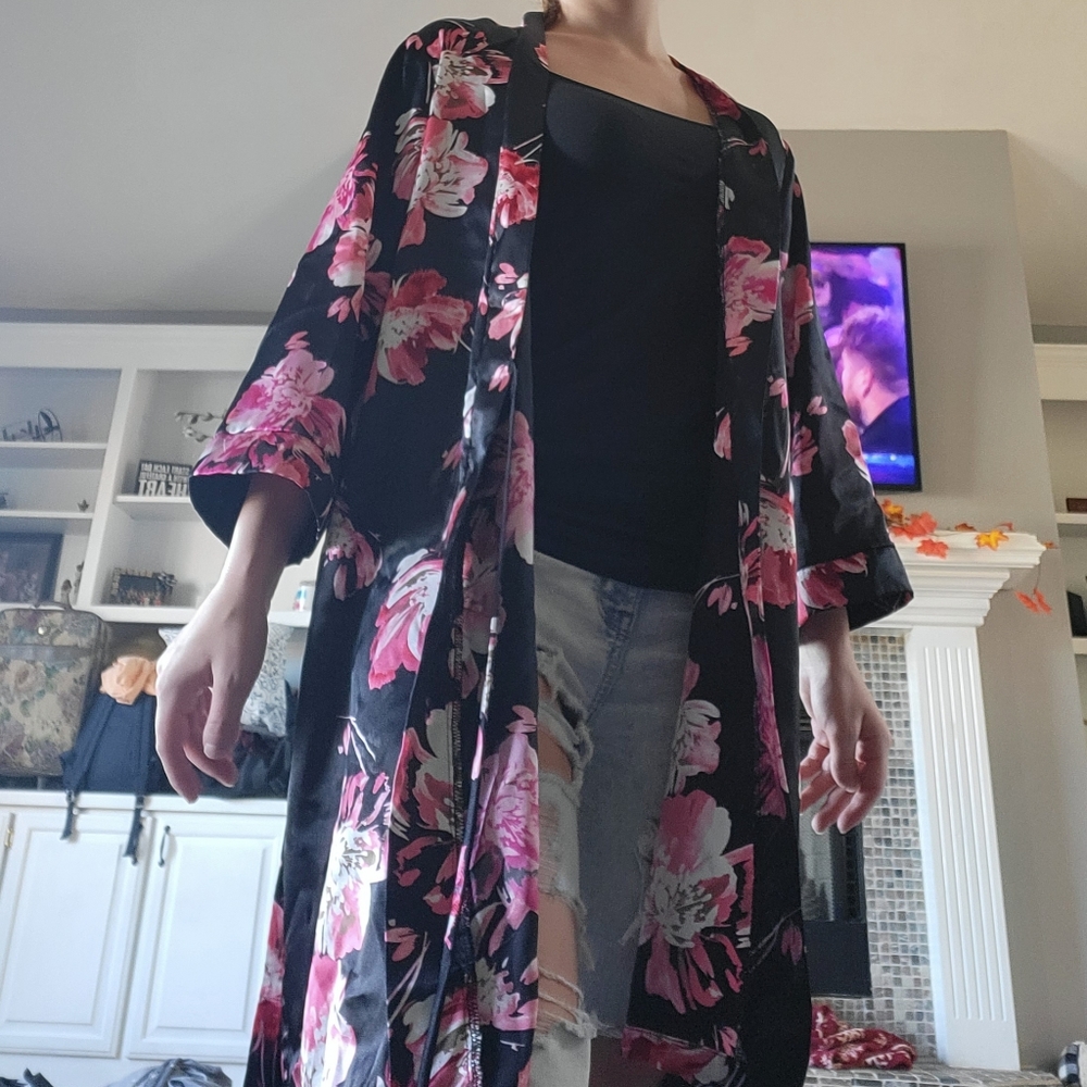Silk Kimono Robe